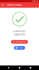 اسکرین شات برنامه USB OTG Checker Compatible ? 1