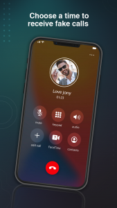 اسکرین شات برنامه Prank call style IOS 8