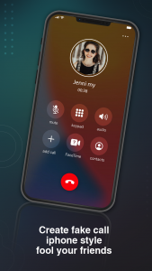 اسکرین شات برنامه Prank call style IOS 4