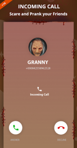 اسکرین شات برنامه fake chat : granny family calling prank 6