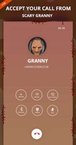 اسکرین شات برنامه fake chat : granny family calling prank 7