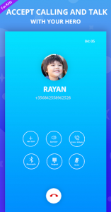 اسکرین شات برنامه fake call with rayan family : live video + chat 8