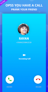 اسکرین شات برنامه fake call with rayan family : live video + chat 7