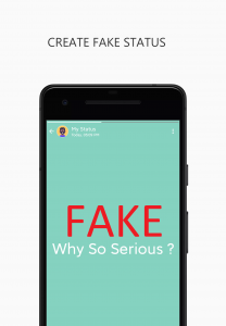 اسکرین شات برنامه WhatsFake - Fake Chat 4
