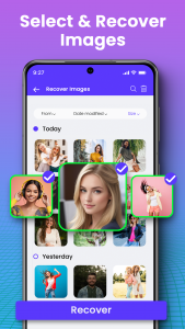 اسکرین شات 3 برنامه All Recovery - Photos & Docs