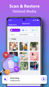اسکرین شات 5 برنامه All Recovery - Photos & Docs