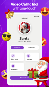 اسکرین شات 5 برنامه Prank Call App - Fake Call