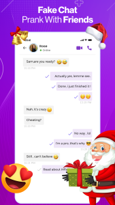 اسکرین شات 6 برنامه Prank Call App - Fake Call