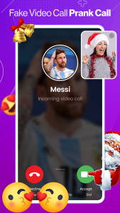 اسکرین شات 3 برنامه Prank Call App - Fake Call