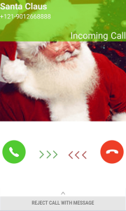 اسکرین شات برنامه Fake Call From Santa Claus Sim 2