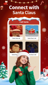 اسکرین شات برنامه Call Santa 2 - Prank App 4