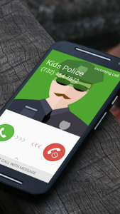 اسکرین شات برنامه Fake call police - prank 2