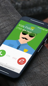 اسکرین شات برنامه Fake call police - prank 1
