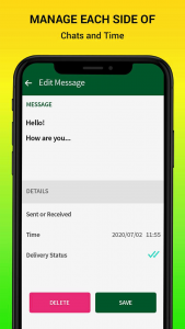 اسکرین شات 5 برنامه WhatsFake - Create A Fake Chat