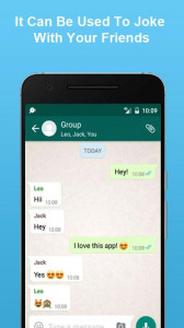 اسکرین شات برنامه WhatsFake Chat Conversations 7