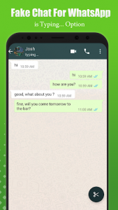 اسکرین شات برنامه WhatsFake - Fake Chat Conversations Prank Chat 8