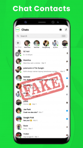 اسکرین شات برنامه Fake Chat- Prank with Friends 5