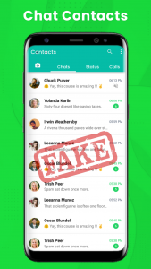 اسکرین شات برنامه Fake Chat- Prank with Friends 1