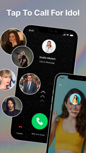 اسکرین شات 2 برنامه Prank Video Call: Simulate SMS