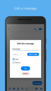اسکرین شات برنامه Fake chat for messenger - message creator 3