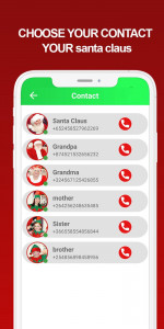 اسکرین شات برنامه fake call from Santa Claus 6