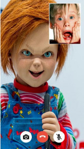 اسکرین شات برنامه Chucky Call - The scary doll 5