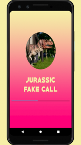 اسکرین شات 6 برنامه Call Jurassic World Dino Prank