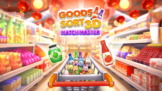 اسکرین شات بازی Triple Goods: Match & Sort 3D 1