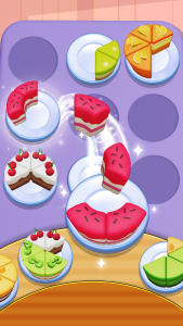 اسکرین شات 1 بازی Cake Sort - Color Puzzle Game
