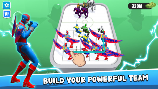 اسکرین شات بازی Merge Master: Superhero Fight 2