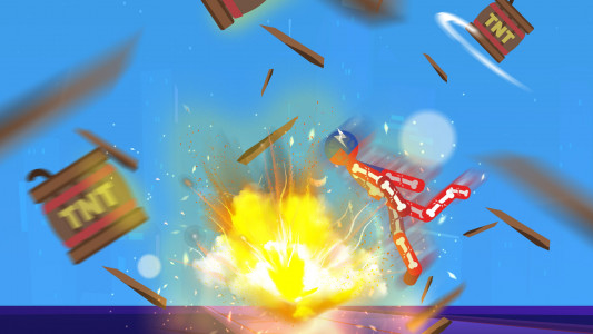 اسکرین شات بازی Falling Stickman Ragdoll 2D 4