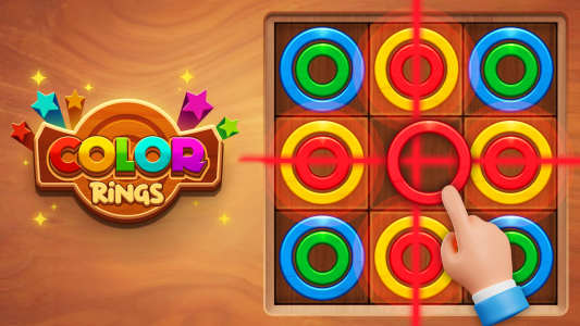 اسکرین شات 6 بازی Color Rings: Ring Sort Puzzle