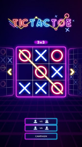 اسکرین شات 2 بازی Tic tac toe: minigame 2 player