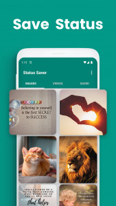 اسکرین شات 1 برنامه Status Saver・Status Downloader