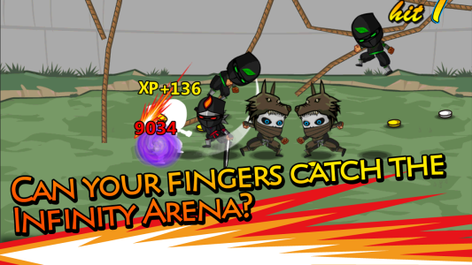 اسکرین شات 1 بازی Ninjas Infinity