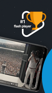 اسکرین شات برنامه Flash Player for Android: fast & private browsing 3