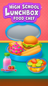 اسکرین شات 7 بازی School lunchbox food recipe