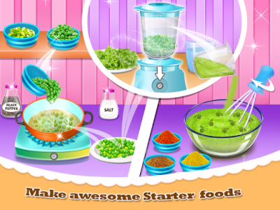 اسکرین شات بازی Starter Food Maker - Kitchen Cooking Games 1