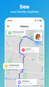 اسکرین شات برنامه Family Location Tracker 4