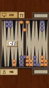 اسکرین شات بازی Backgammon Classic 1