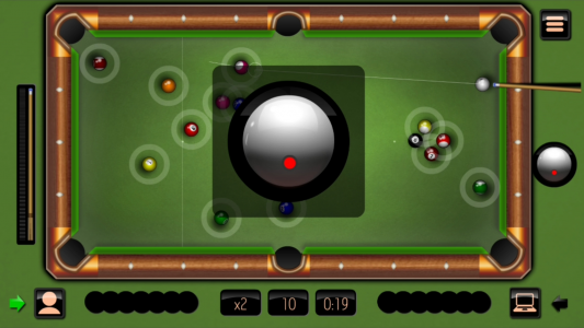 اسکرین شات بازی Famobi's 8 Ball Billiards 3