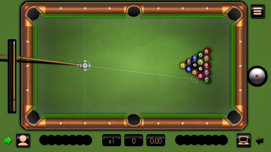 اسکرین شات بازی Famobi's 8 Ball Billiards 1