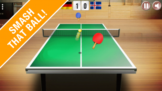 اسکرین شات بازی Table Tennis 3D Ping Pong Game 1