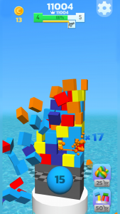 اسکرین شات بازی Tower Crash 3D 2