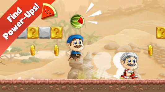 اسکرین شات 1 بازی Uncle Ahmed – Jump & Run