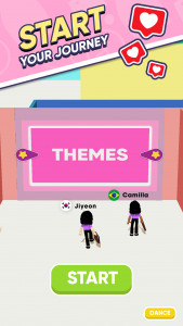 اسکرین شات 2 بازی Famous Fashion - Dress Up Game