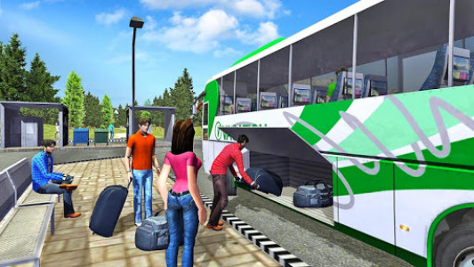 اسکرین شات بازی Offroad Bus Driving Games 2019 1