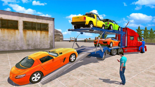 اسکرین شات بازی Car Transporter Driving Game 2019 5