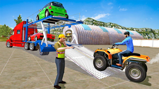 اسکرین شات بازی Car Transporter Driving Game 2019 1