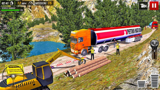 اسکرین شات بازی Oil Tanker Truck Games 2019 6
